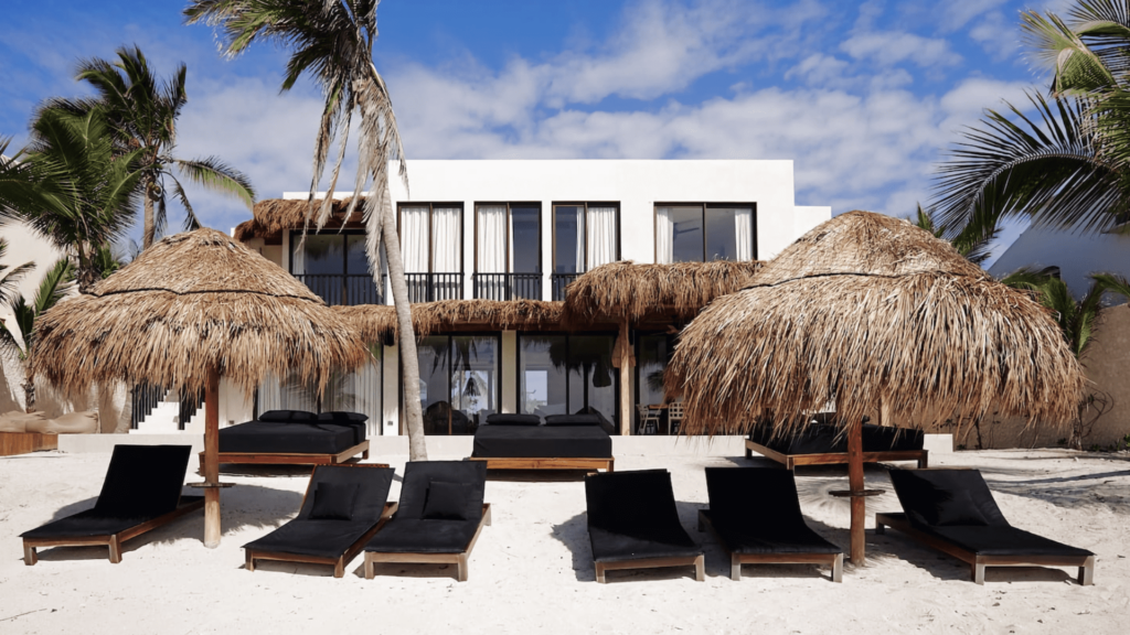 Villa Zama Exclusiva Villa Beachfront en Tankah Bay