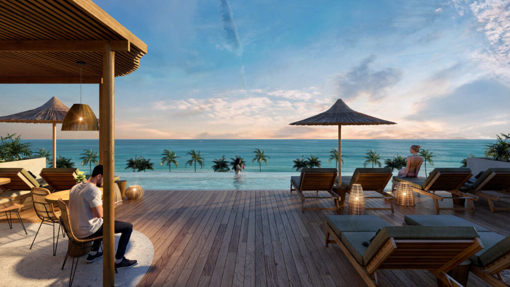 Hama Departamentos Beachfront en Mahahual