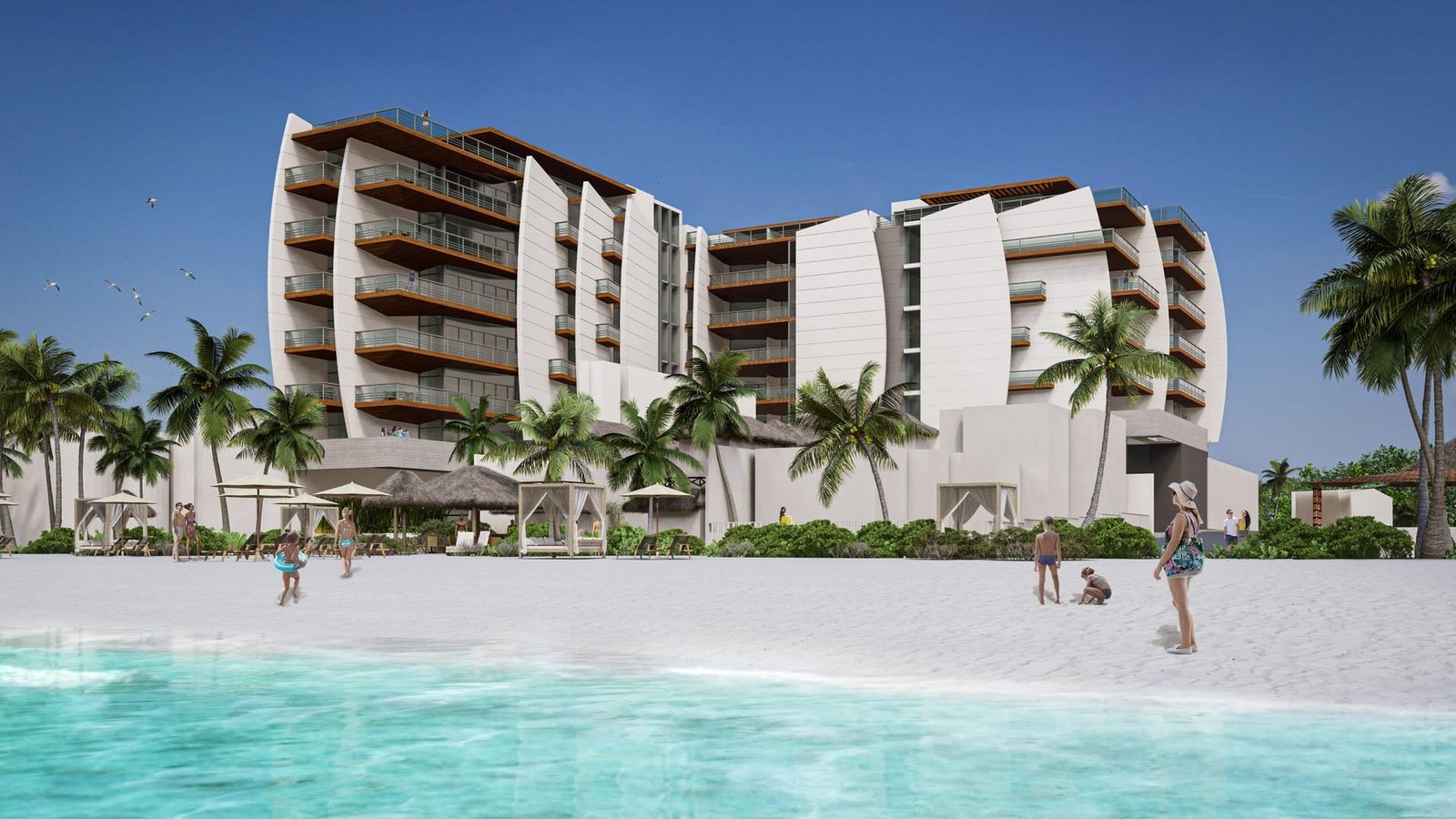 Saint Marine Condominios de lujo frente al mar playa del carmen