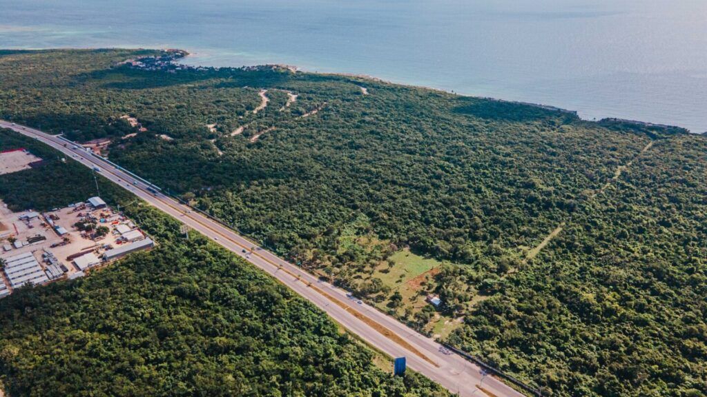 terreno en venta frente al mar Riviera Maya