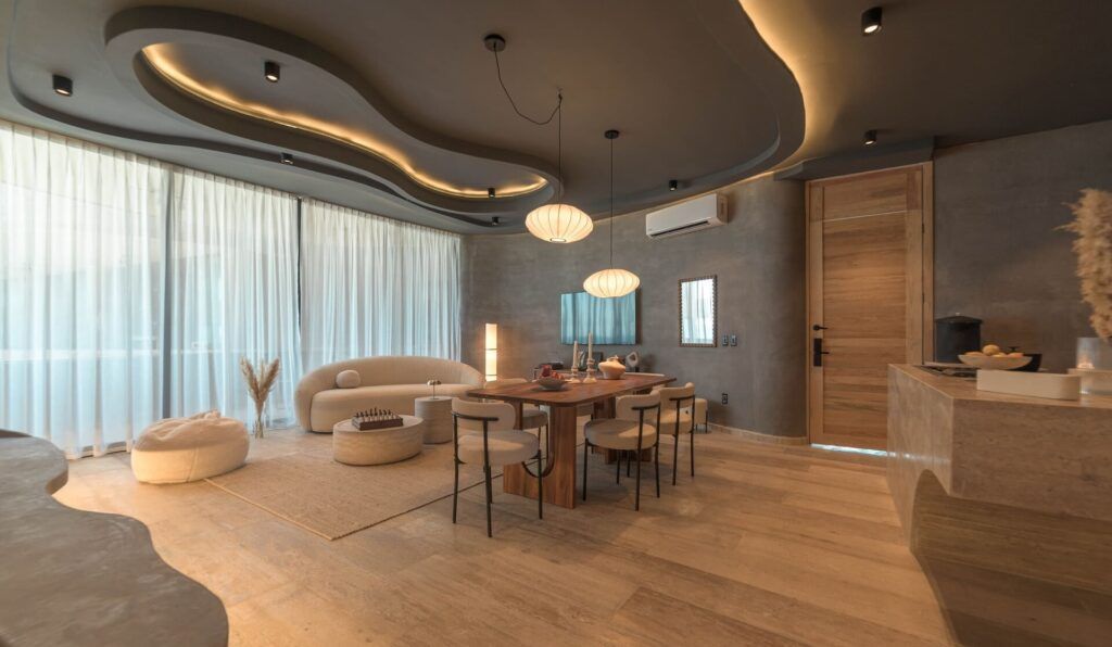 Departamento de lujo frente al mar en Tankah Bay