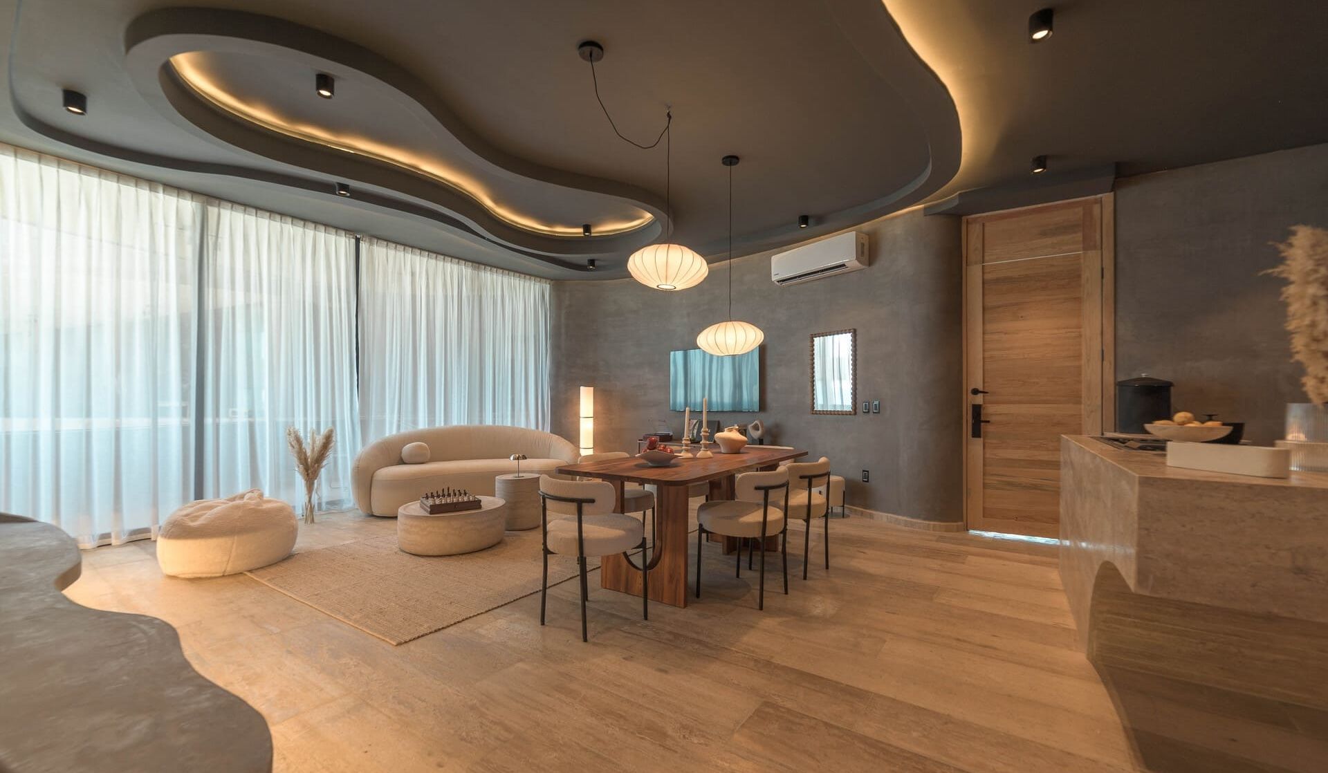 Departamento de lujo frente al mar en Tankah Bay