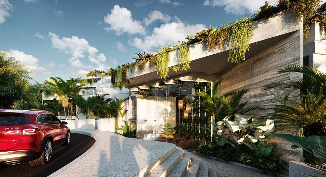 Acceso exterior a Lobby