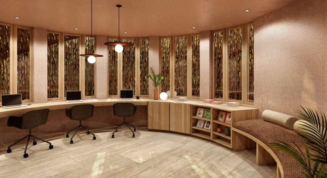 AFLORA - Tulumaflora - TULUMAFLORA Lobby Oficina