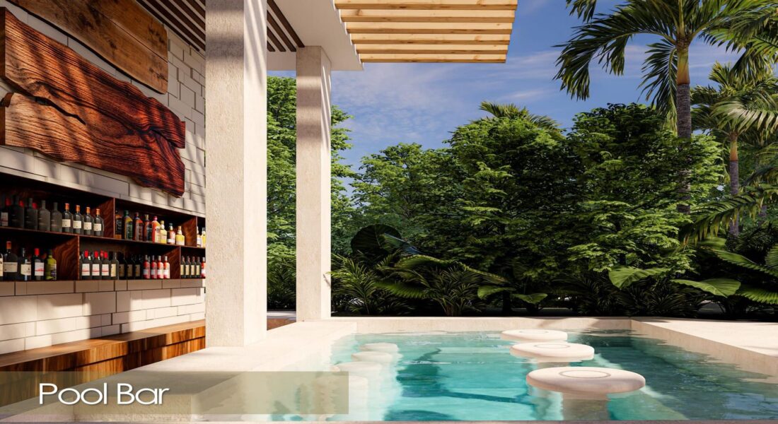 Hoxul - Playa del Carmen6. Pool Bar_