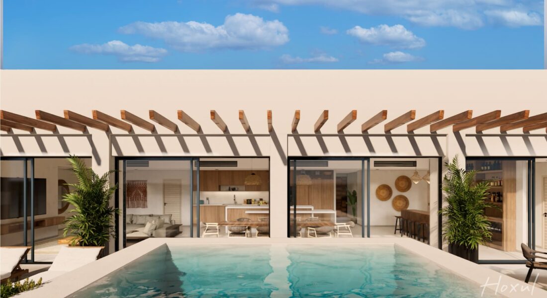 Hoxul: Departamento en Campo de Golf Playa del Carmen