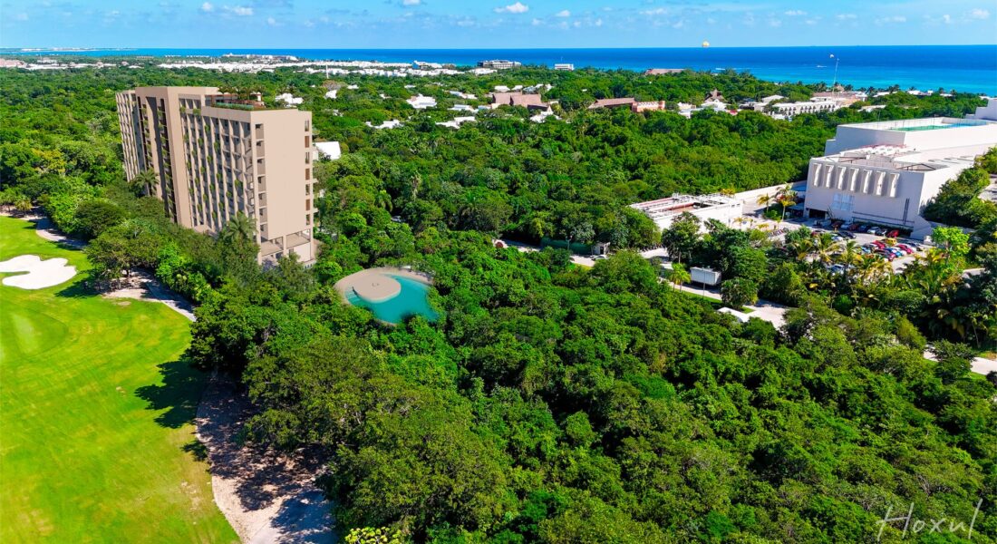 Hoxul - Playa del Carmen8. Vista Ae?rea Trasera - Derecha Hoyo 15
