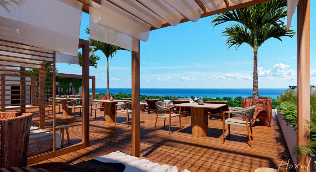 Hoxul - Playa del CarmenRoof Top - Vista al Mar
