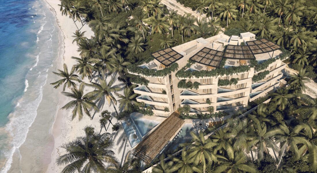 NAUTILA Beachfront Flats - Bahi?a Tankah Fachada Aereo