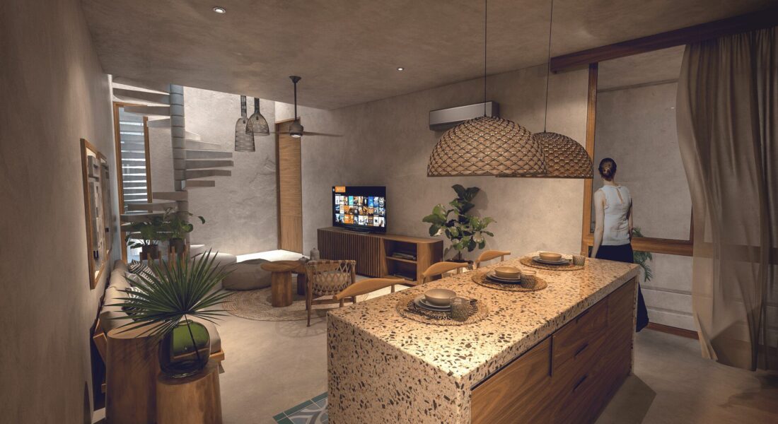 NAUTILA Beachfront Flats - Bahi?a Tankah Planta Baja PH