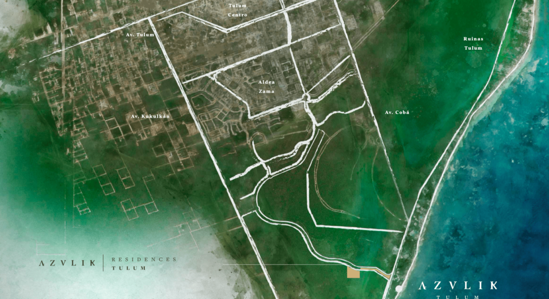 ubicacion azulik residences tulum