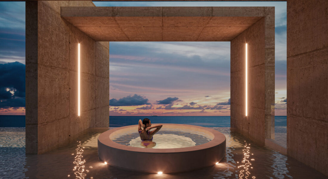 bao-puerto-morelos-departamentos-beachfrontroof-jacuzzi-noche