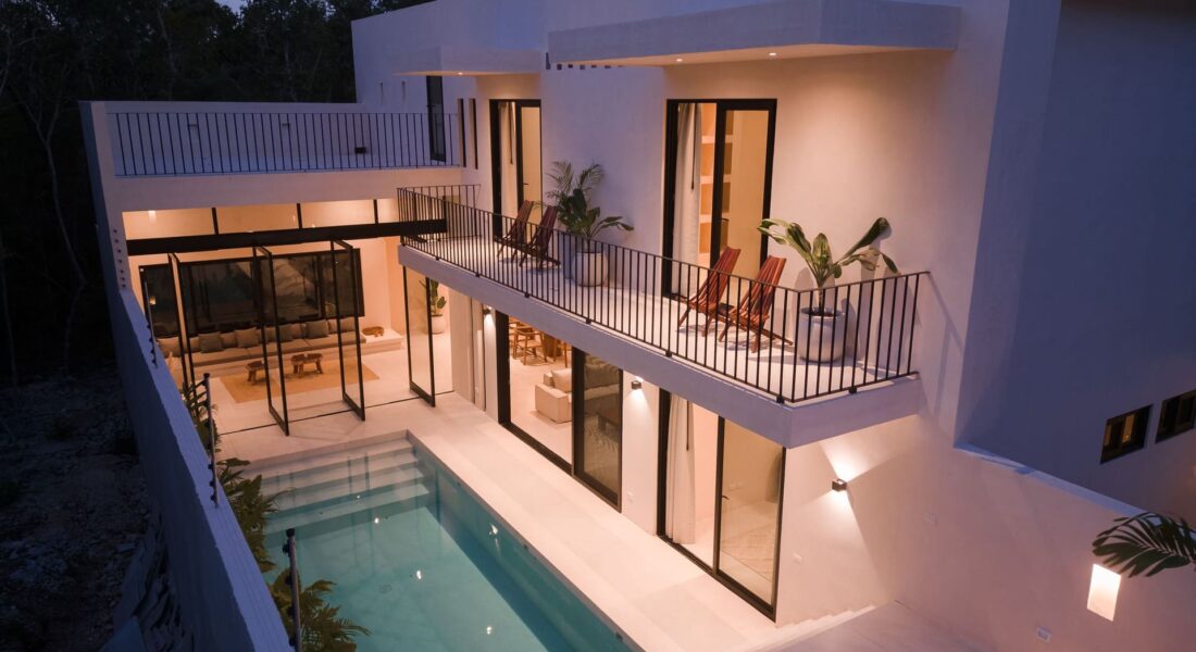 extorior-noche-casa-hunab-tulum