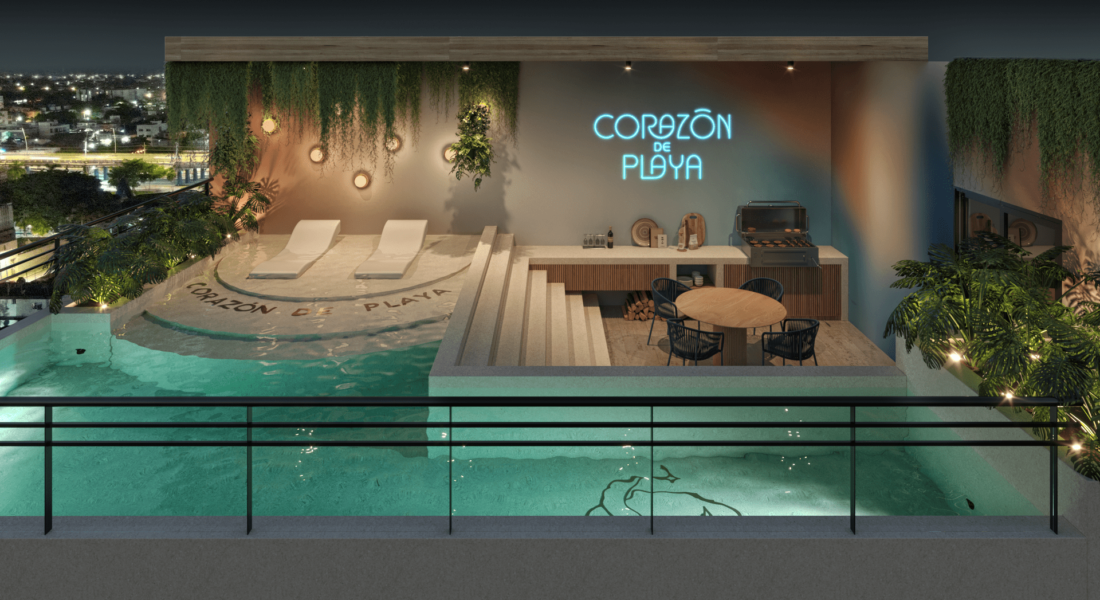 Corazón de Playa departamentos en venta en Playa del Carmen