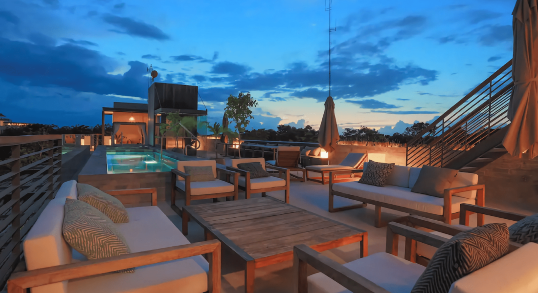 rooftop-lounge-xalet-residencias-de-lujo-con-cenote-natural-en-tulum