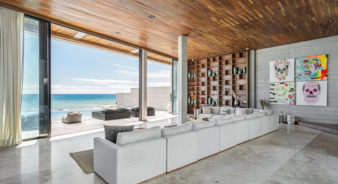 sala-biblioteca-casa-lola-tankah-tulum
