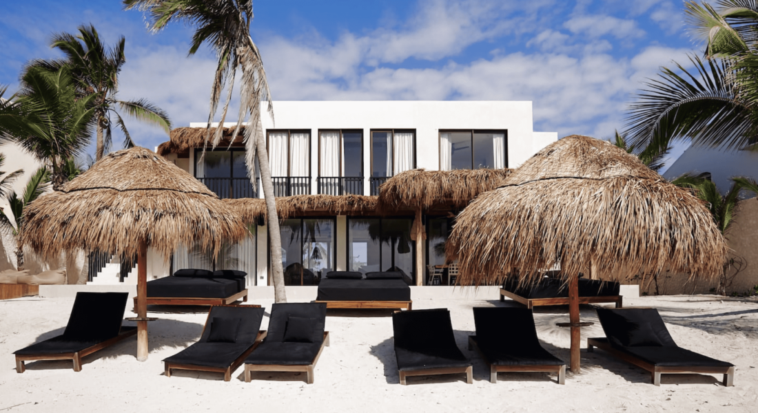 Villa Zama Exclusiva Villa Beachfront en Tankah Bay